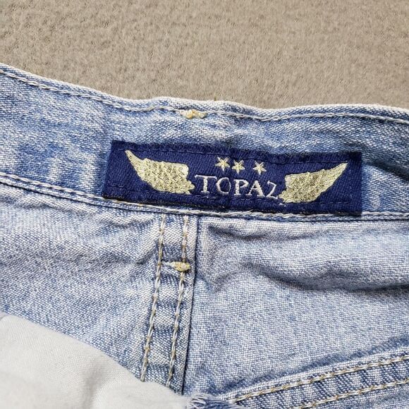 Vintage Topaz Denim Shorts high waist- Made in Canada 🇨🇦 - Picture 3 of 9